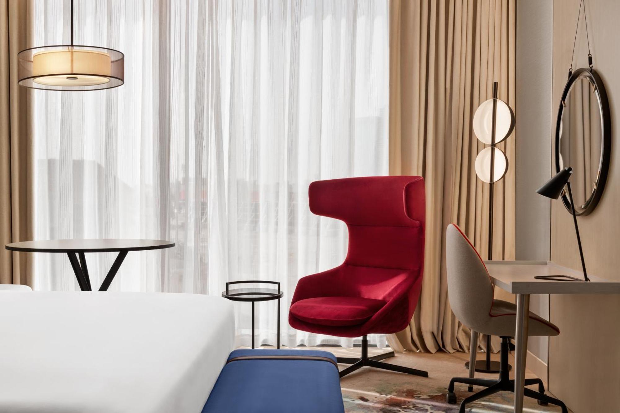 Radisson Blu Hotel Riyadh Convention And Exhibition Center Εξωτερικό φωτογραφία A room at the hotel